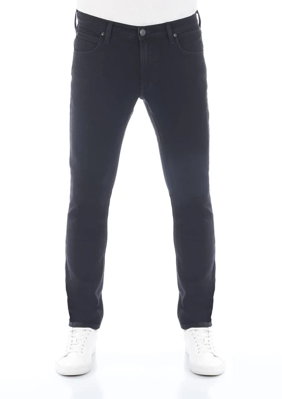 Lee Men's Luke Jeans, RINSE BLACK, 31W / 32L