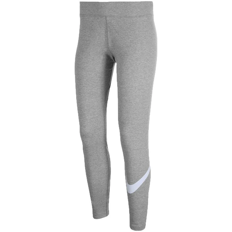 Nike CZ8534 W NSW ESSNTL GX HR LGGNG JDI Leggings Women's dk Grey Heather/White 2XS
