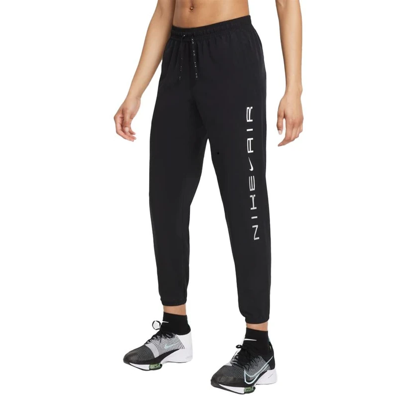 Nike DD4145 W NK AIR DF Pant 7/8 Pants Women's Black/White/Reflective silv XS