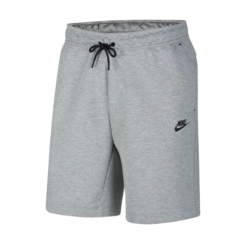 Nike Men's M NSW TCH FLC Short, dk Grey Heather/(Black), S-T
