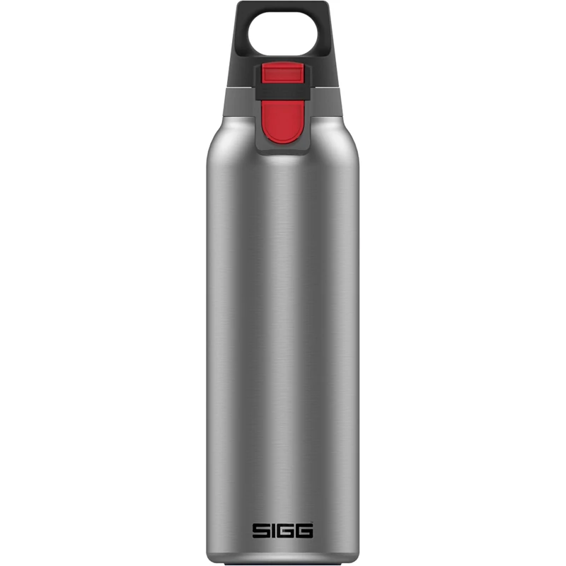 SIGG - Insulated Water Bottle - Thermo Flask Hot & Cold One Light - with Fruit Strainer - Leakproof - BPA Free - 18/8 Stainless Steel - Brushed - 0.55L