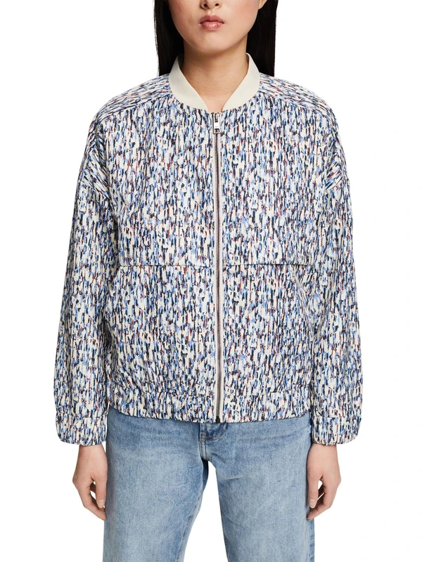 ESPRIT Women's 032EE1G309 Jacket, 001/BLACK, Normal