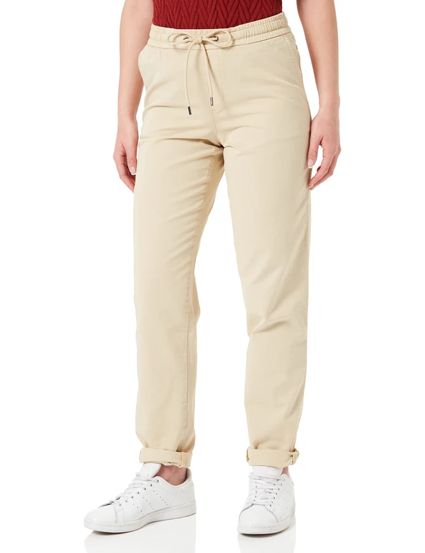 Esprit Women's 992EE1B331 Pants, 285/SAND, Standard