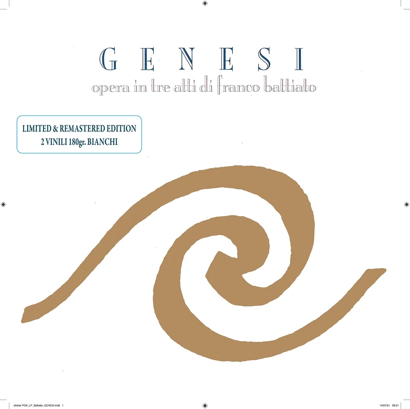 Genesi Opera in Tre Atti Di Franco Battiato (Remaster 2021) [VINYL]