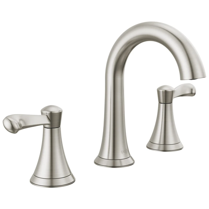 DELTA Faucet 35897LF-SP Esato Widespread Bathroom Tap, SpotShield Stainless