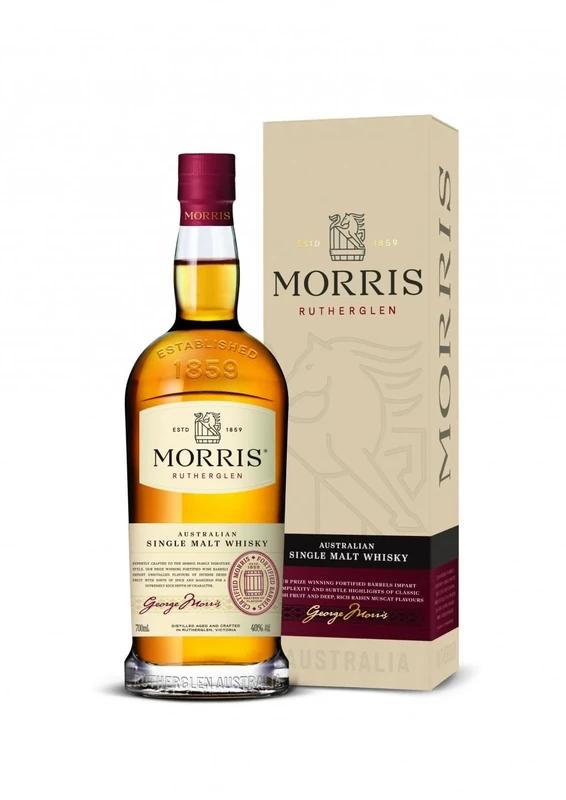 Morris Signature Single Malt Australian Whisky, 40% ABV, 70cl with Gift Box