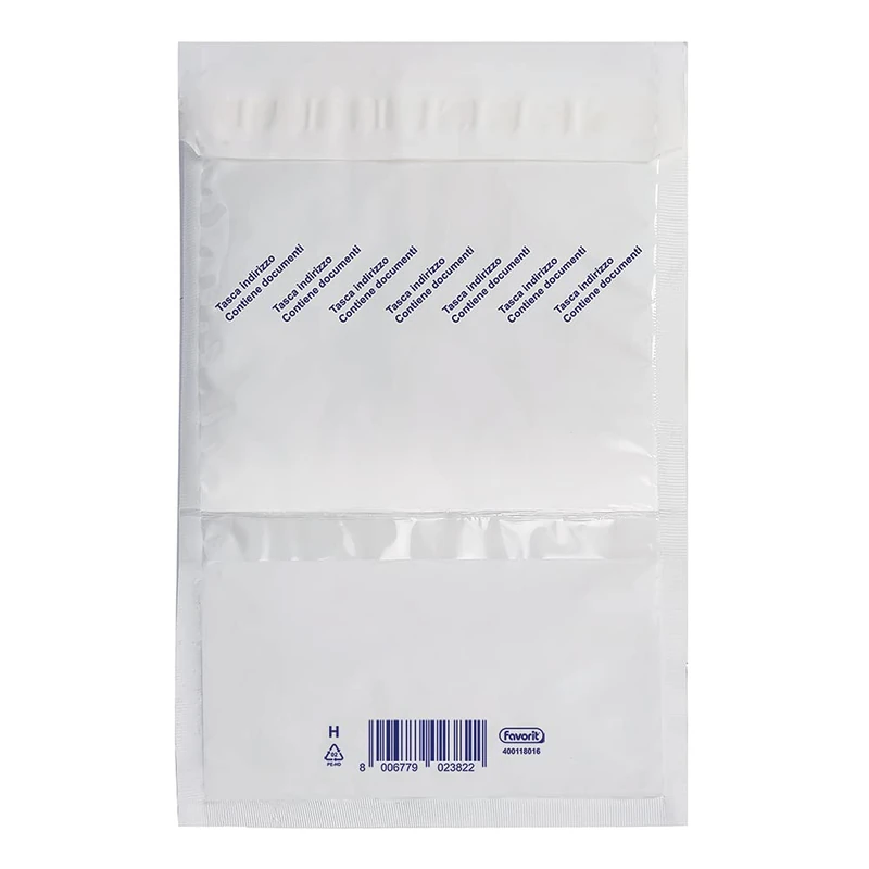 Favorit Pack of 50 Padded polythene envelopes, Inner Size: 27 x 36 cm, Colour: White.