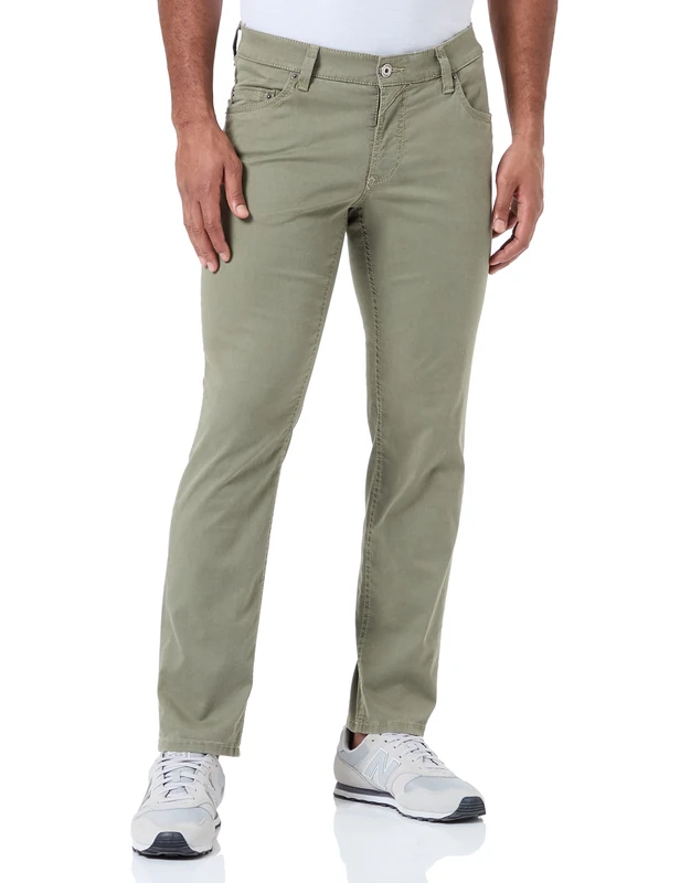 EUREX by Brax Men's Luke Jeans, Green, 33 Untersetzt
