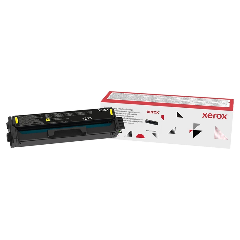 Xerox Genuine C230 / C235 Yellow Standard Capacity Toner Cartridge (1,500 Pages) - 006R04386