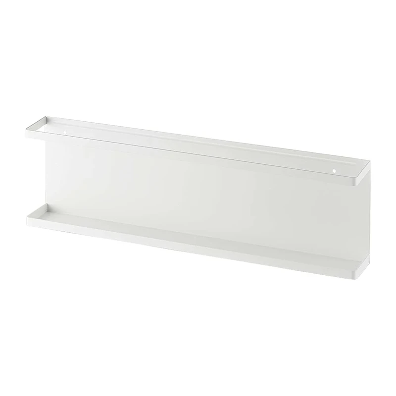 YAMAZAKI 5476 TOWER Wall Mounted Rack, white, Steel, Minimalist, 60 x 8.5 x 18 cm