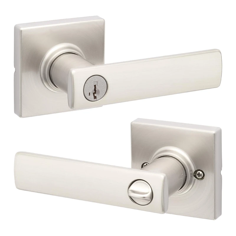 Kwikset 94050-652 Lever, Satin Nickel