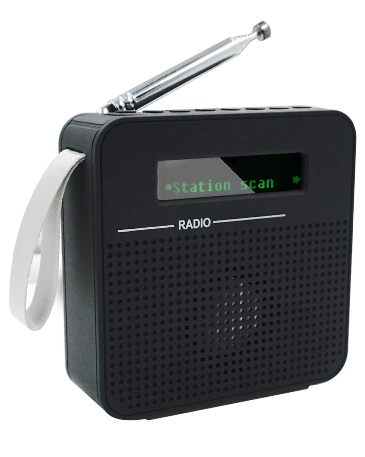 Maxesla DAB/DAB+ Radio Portable, Rechargeable Battery and Mains Powered Portable DAB Radios with Bluetooth, Digital Radio & FM Radio, 40 Preset Stations, Dual Alarm Clock, LCD Display