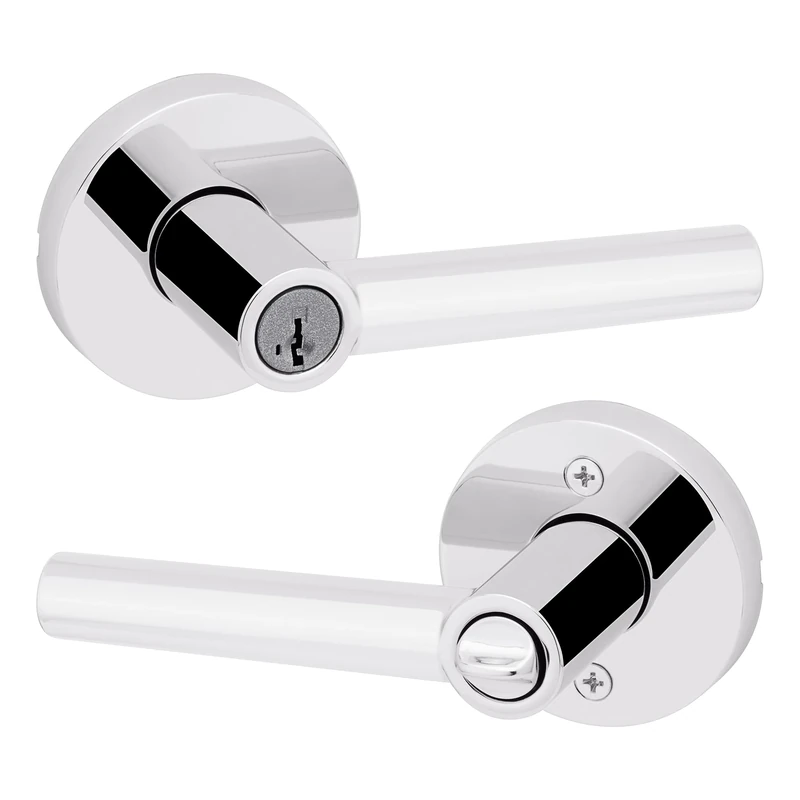 Kwikset 97402-820 Lever, Polished Chrome