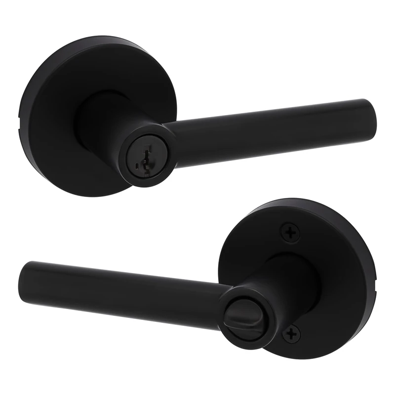 Kwikset 97402-830 Lever, Matte Black