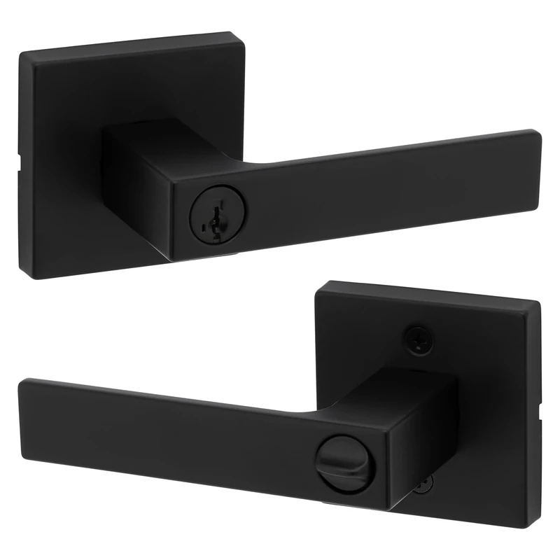 Kwikset 97402-915 Lever, Matte Black