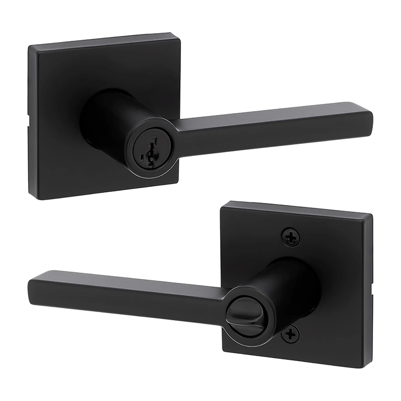 Kwikset 97402-829 Lever, Matte Black