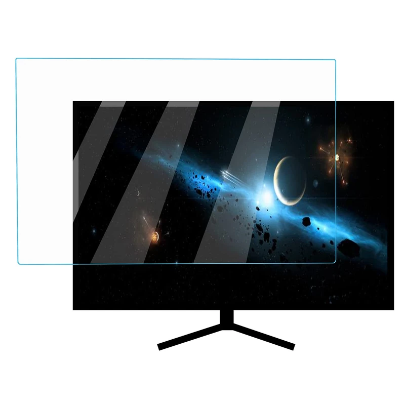ZLSD 42-43 Inch Hd Tv Screen Protector Anti Blue Light, No Bubble Anti-scratch Injury Customizable, Fits Lcd, Led, 4k Oled, Qled,HD-43inch(942x529MM)