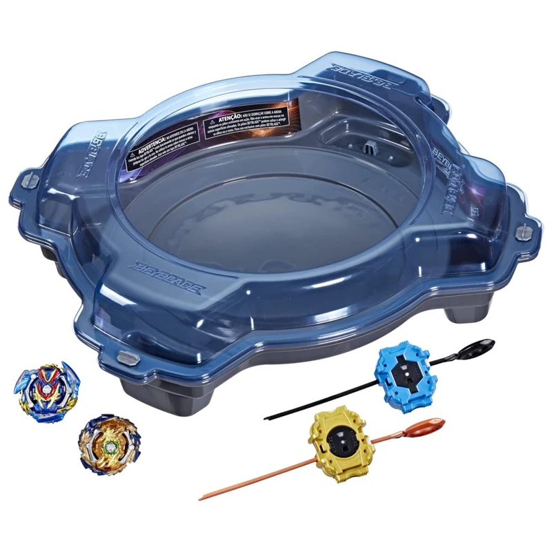 Hasbro Beyblade Burst Pro Series Pro Set Elite Champions Evo, Battle Set with Beystadium Arena, 2 Spinning Tops and 2 Launchers One Size, Multi-Colour - Image 1