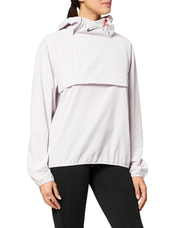 Nike DD5393 W NK DF RUN DVN PO PCKBL JKT Jacket women's venice/bright crimson/black M