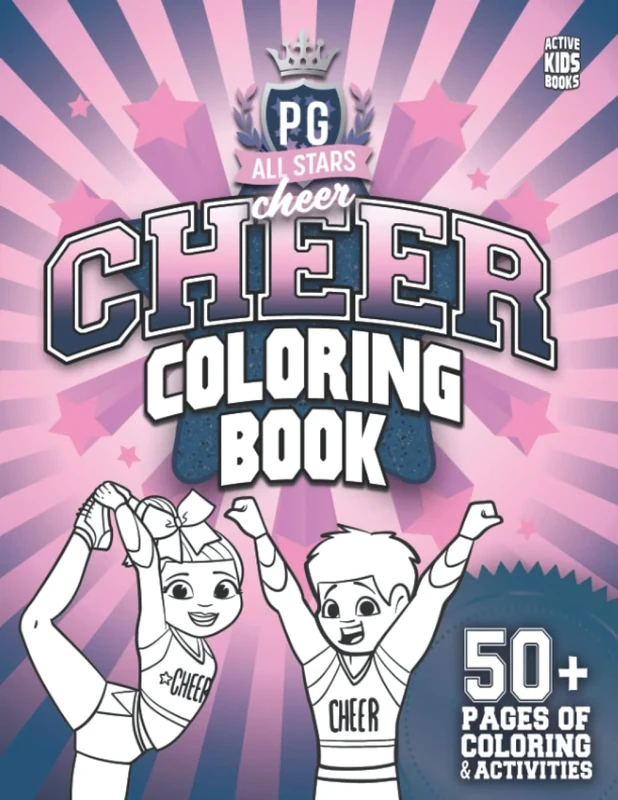 The Cheer Coloring Book: Customised Cover Version - A