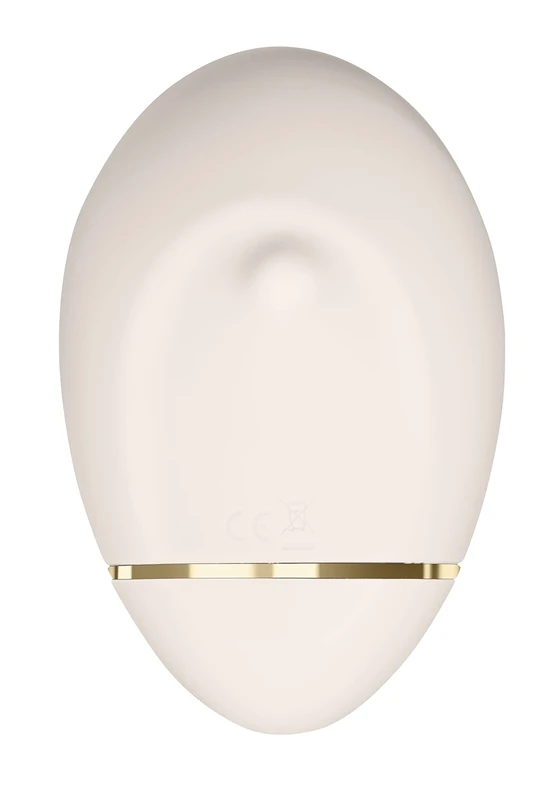 OhMyC Clitoris Stimulator - Clitoral Stimulation with Finger Movement for Womens - Toy for Beginners and More Experienced Users - Splashproof and 3 Modes â€“ White