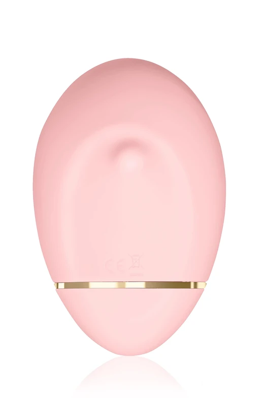OhMyC Clitoris Stimulator - Clitoral Stimulation with Finger Movement for Womens - Toy for Beginners and More Experienced Users - Splashproof and 3 Modes – Pink