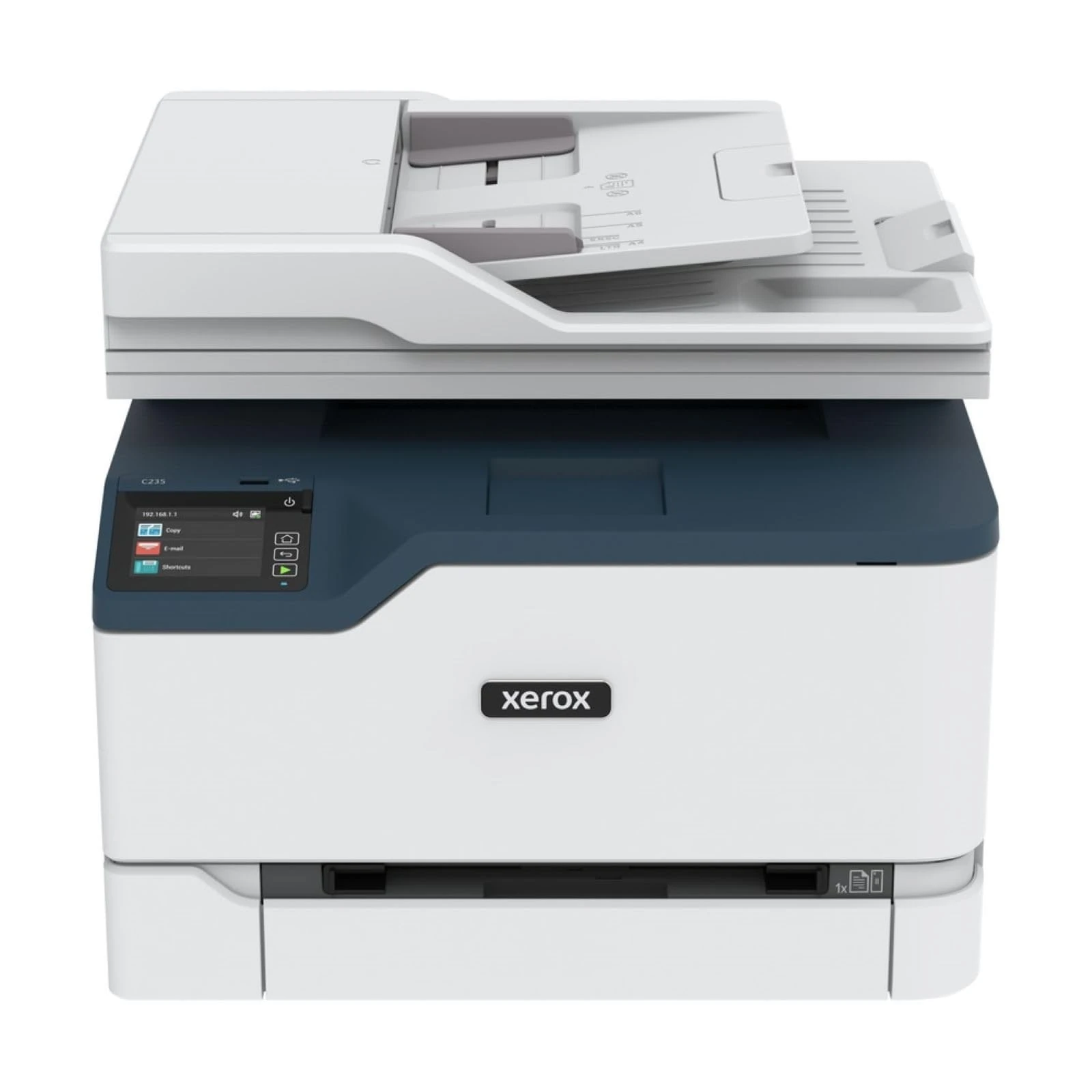 Xerox C235dni A4 22ppm Colour Wireless Laser Multifunction Printer with Duplex 2-Sided Printing - Copy/Print/Scan/Fax – Colour Touchscreen