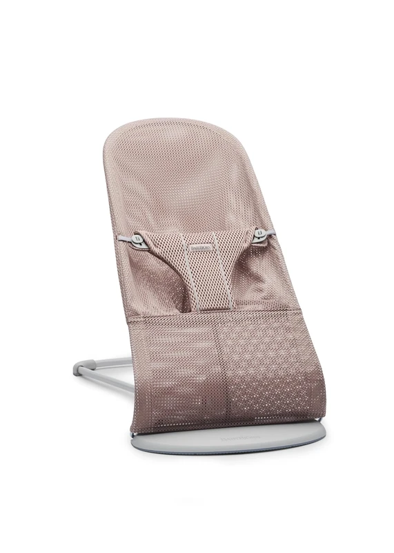 BabyBjörn Bouncer Bliss, Mesh, Dusty pink
