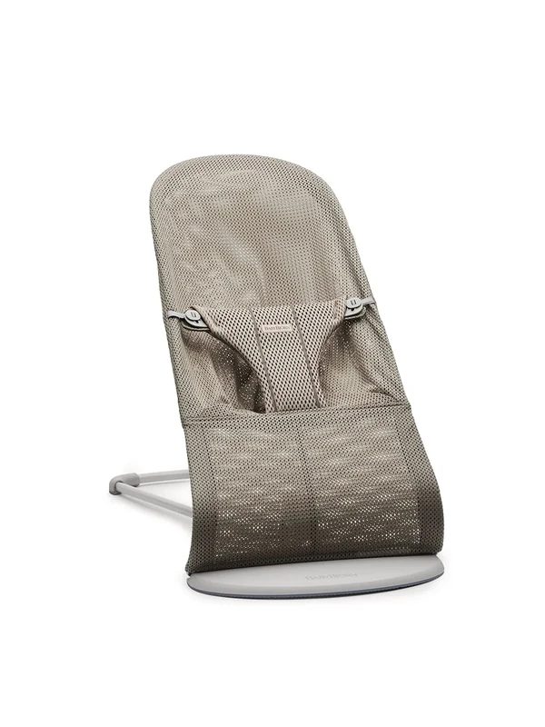 BabyBjörn Bouncer Bliss, Mesh, Grey beige