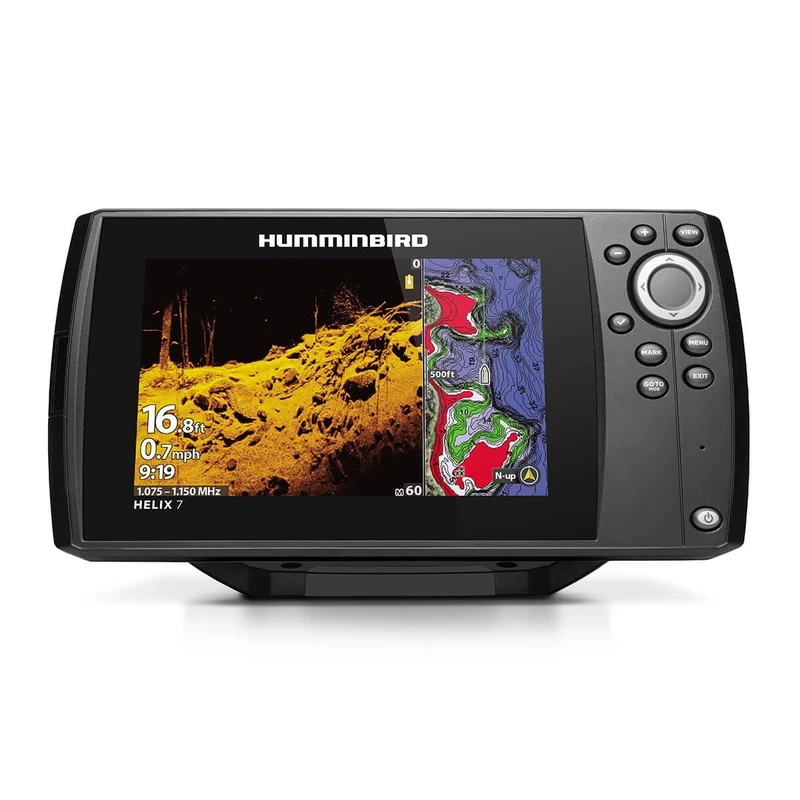 Humminbird HELIX 7 G4 GPS Fish Finder with Dual Spectrum CHIRP Sonar, MEGA Down Imaging