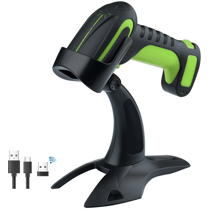 Tera Pro 1D 2D QR Wireless Industrial Barcode Scanner Bluetooth 1D 2D QR Code Reader 2200 mAh Built-in Battery Extreme Drop Resistance Heavy Duty 8100