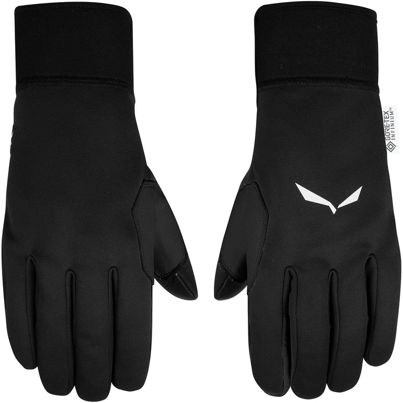 Salewa Sesvenna Ws Grip Gloves, Black Out, M, Female - Image 1