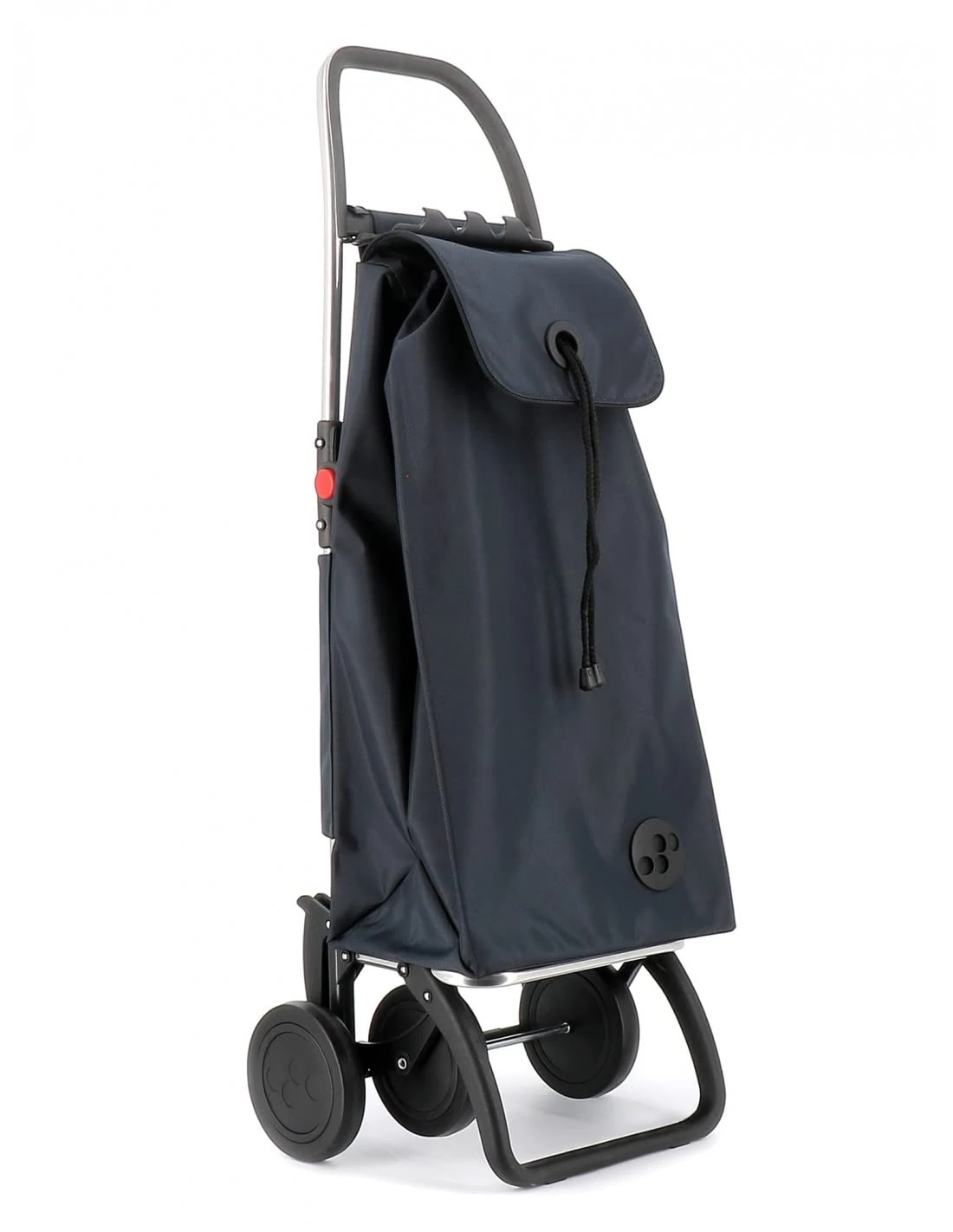 ROLSER I-Max MF 4 Wheel Foldable Shopping Trolley - Gray