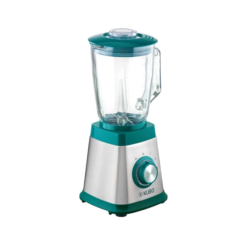 Kubo Glass Blender 1000W 4 Speed 1.5L 6 Stainless Steel Blades Ice Cube Function