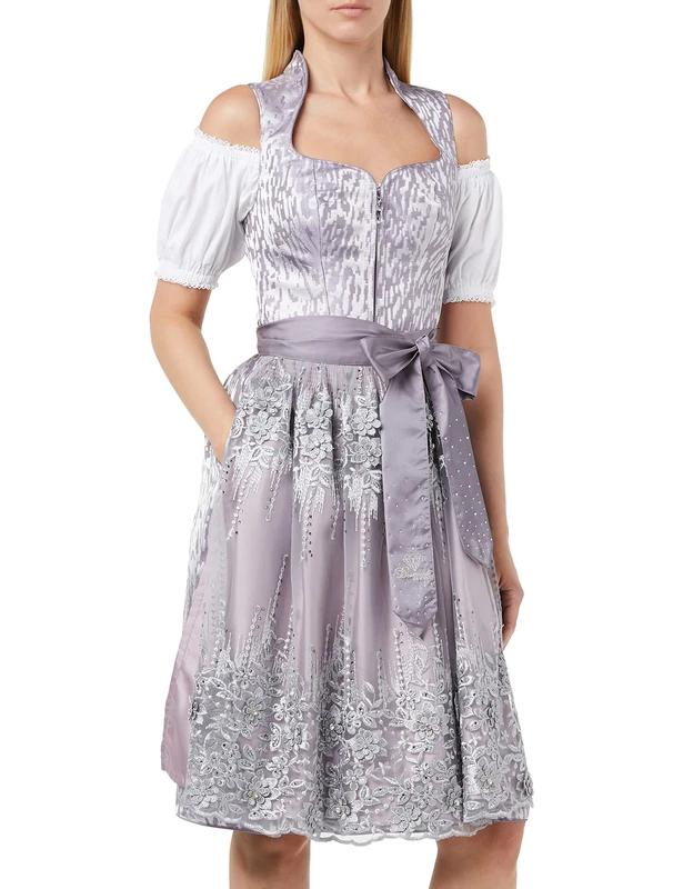 Stockerpoint Women's Jacie Dress, Sand Rose, 44