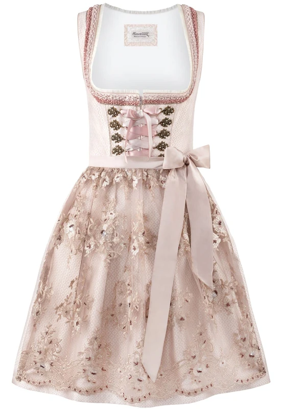 Stockerpoint Women's Finette Dress, Taupe, 40