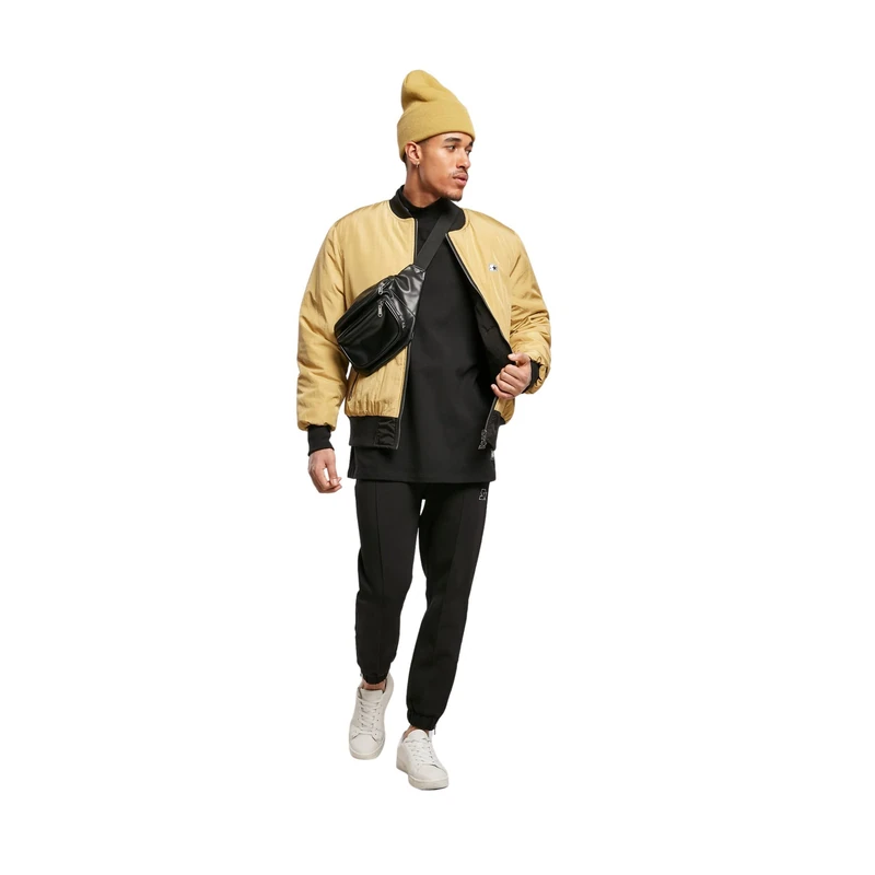 Starter Black Label Men's Starter Reversible Jacket, goldensand, L