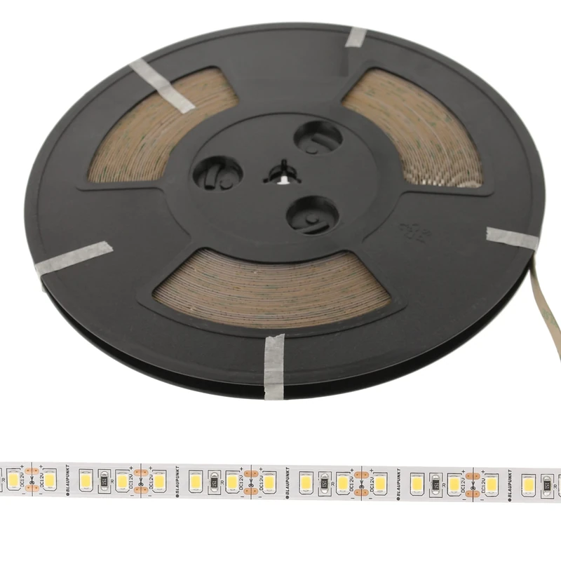 BLAUPUNKT LED Strip Light 25m ProLine Special Mood Tape, 275 W, Cool White 6500K, 1050 Lumens 120 LEDs/Meter Ideal as Living Room, Kitchen, Bedroom, Hallway Lighting