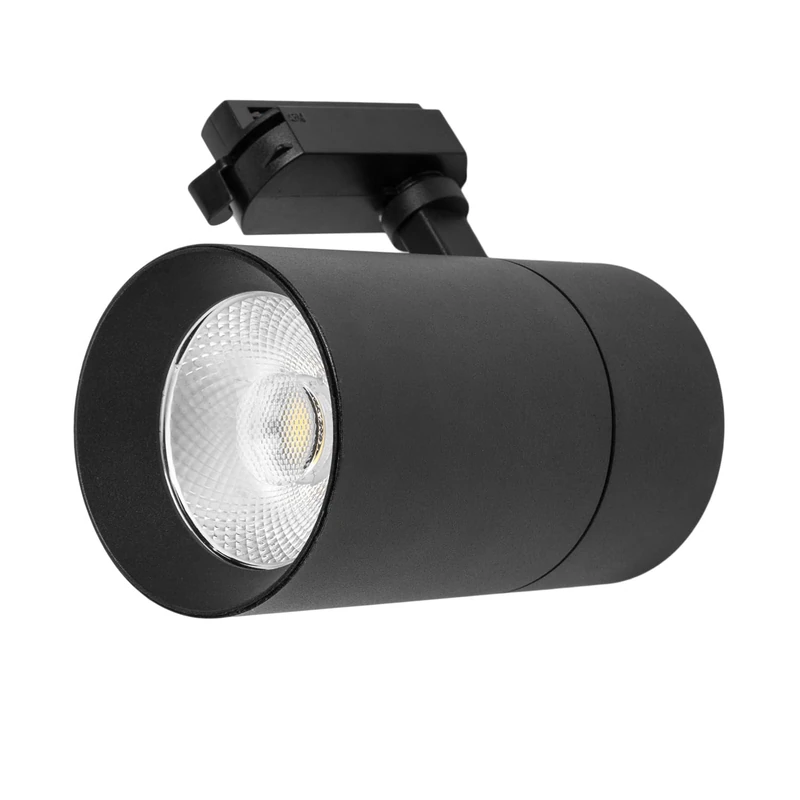 Blaupunkt LED Track Light – 3-Phase Rail – Ceiling Lighting – 30W – Color Switch – 2700 Lumens – Dimmable – Easy Installation – Black – Warm, Natural, Cool White – Beam Angle 36°
