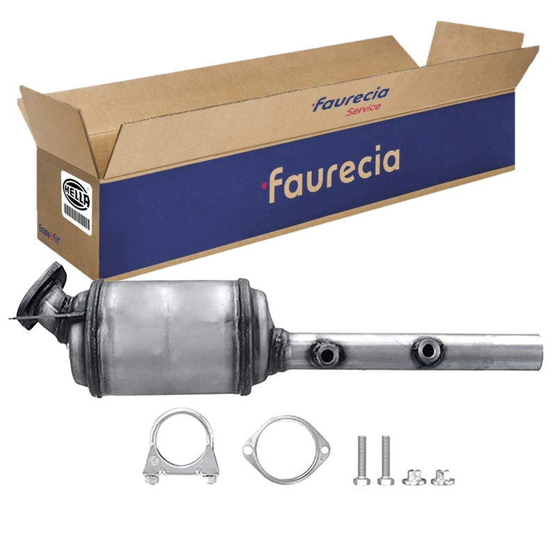 HELLA 8LH 366 081-261 Diesel Particulate Filter - Easy2Fit Kit - Euro 4 - One Piece - Set with Attachments - Silicon Carbide (for Short and Long Distance Traffic)