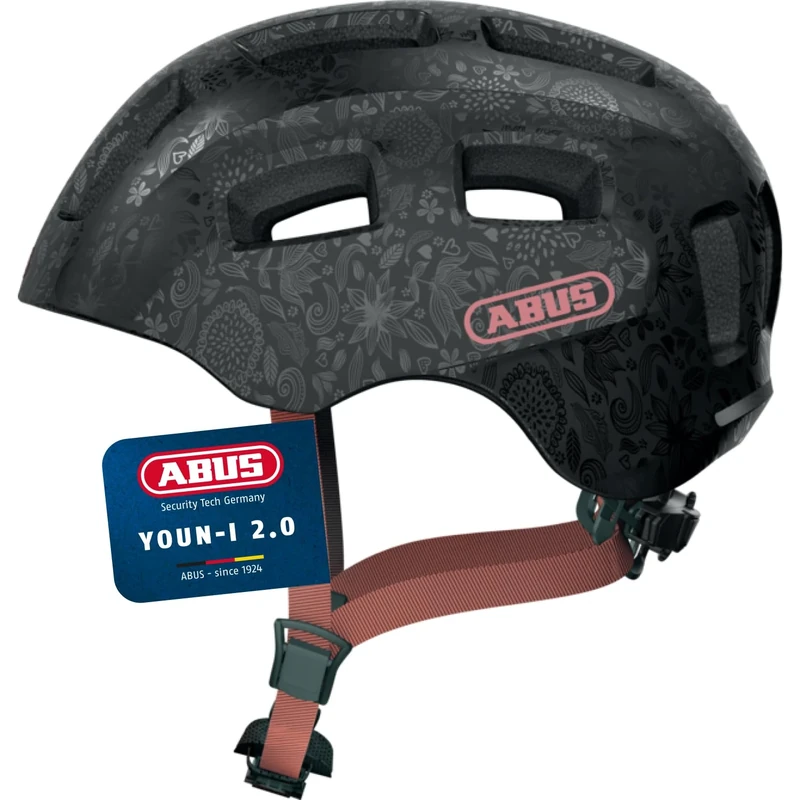 ABUS Youn-I 2.0 bike helmet - with light for children, teenagers and young adults - for girls and boys