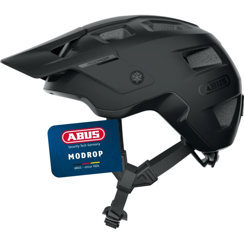 ABUS MTB helmet MoDrop - robust bike helmet with good ventilation for mountain bikers - customised fit - unisex
