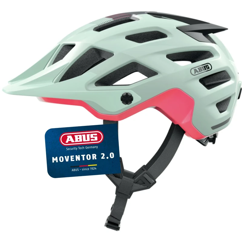 ABUS MTB helmet Moventor 2.0 - comfortable bike helmet for off-road use - all-mountain helmet - for men and women