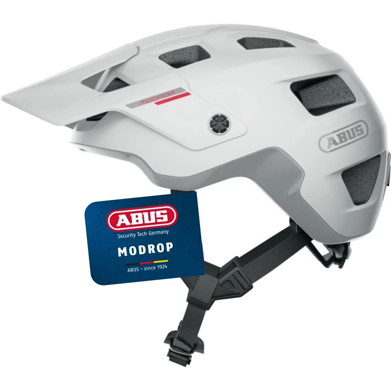 ABUS MTB helmet MoDrop - robust bike helmet with good ventilation for mountain bikers - customised fit - unisex