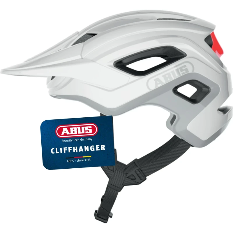 ABUS MTB helmet Cliffhanger - bike helmet for demanding trails - with large ventilation openings & TriVider strap system - for men and women