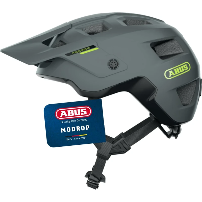 ABUS MTB helmet MoDrop - robust bike helmet with good ventilation for mountain bikers - customised fit - unisex