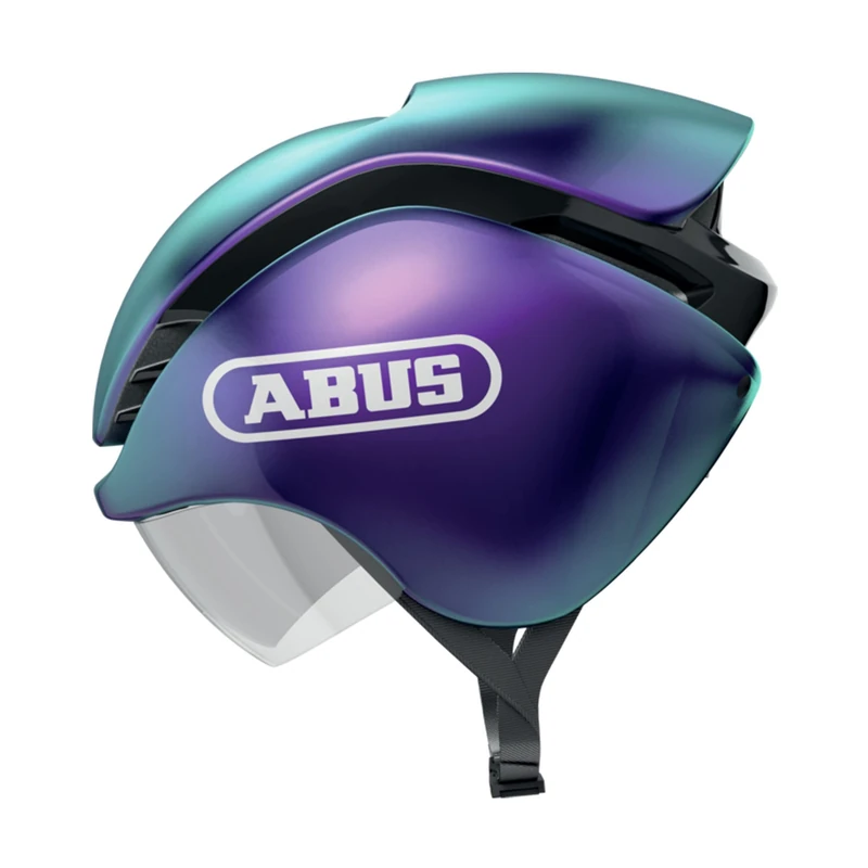 ABUS GameChanger Tri bike helmet - for triathletes and road cyclists - aerodynamics for best times - for men and women - purple, size M