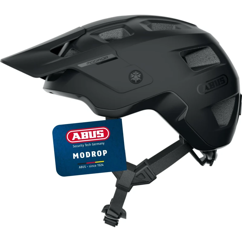 ABUS MTB helmet MoDrop - robust bike helmet with good ventilation for mountain bikers - customised fit - unisex