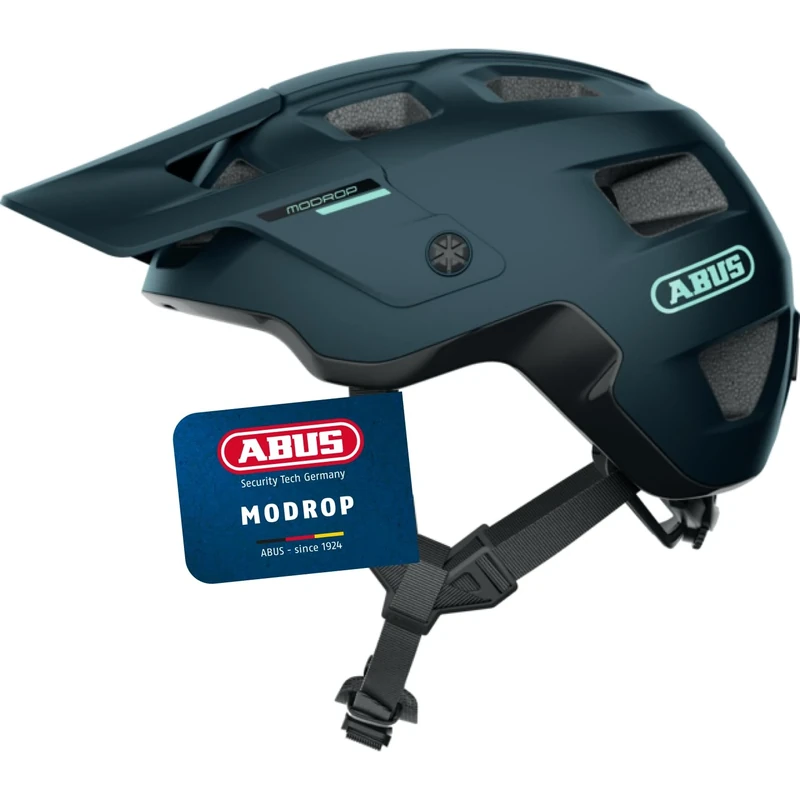 ABUS MTB helmet MoDrop - robust bike helmet with good ventilation for mountain bikers - customised fit - unisex