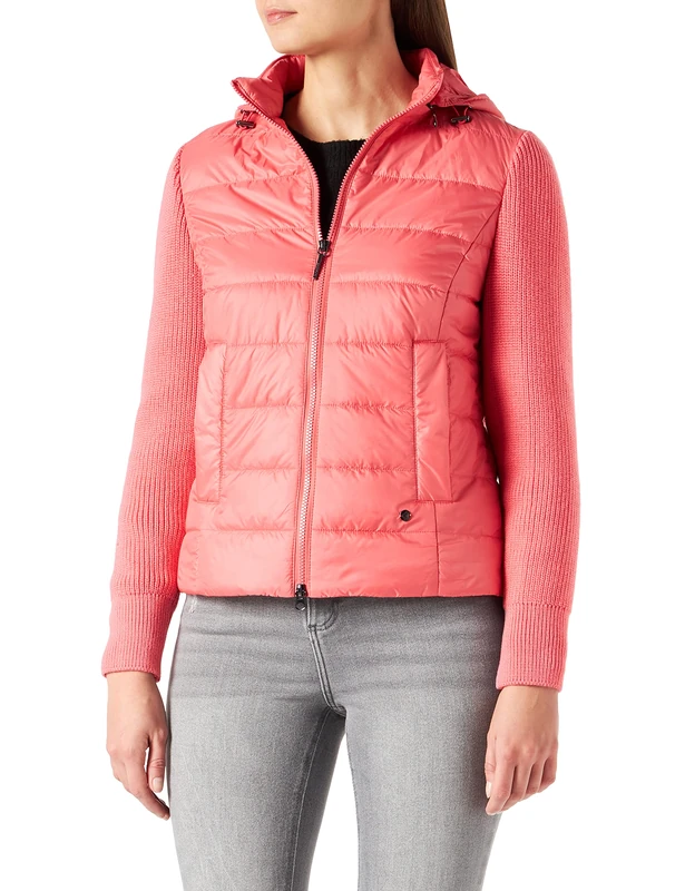 bugatti Women's 160413-11233 Quilted Jacket, koralle, 44